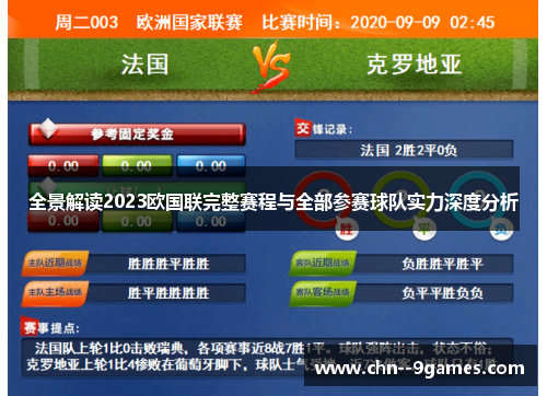 全景解读2023欧国联完整赛程与全部参赛球队实力深度分析